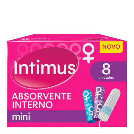 imagem do produto Absorvente Intimus Interno 8 Unidades Mini