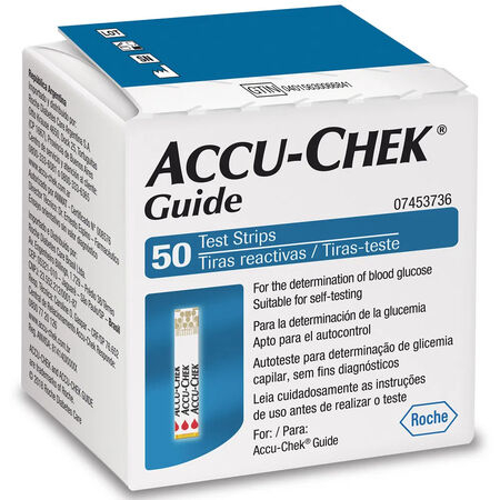 imagem do produto Accu Chek 50 Tiras Guide