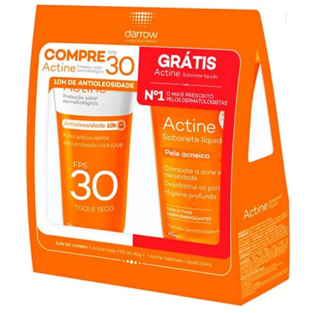 imagem do produto Actine Fps30 +sabonete Liquido 60ml