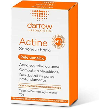 imagem do produto Actine Sabonete Barra 70g Pele Acneica