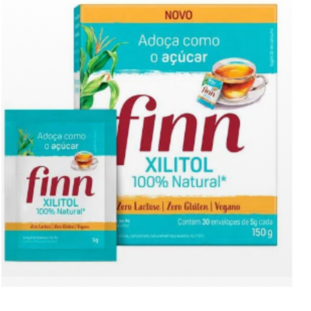 imagem do produto Adocante Finn Xilitol 30 Saches