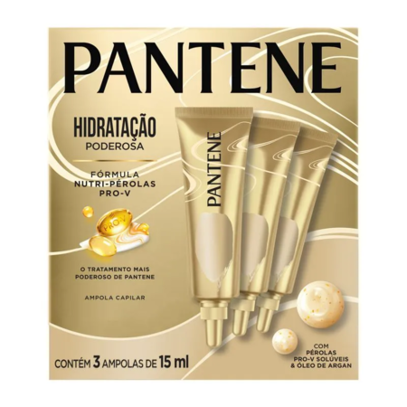 imagem do produto Ampola Pantene 3x15ml Hidrocauterizacao