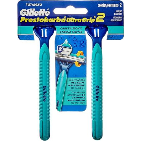 imagem do produto Aparelho de Barbear Gillette Prestobarba Ultragrip 2 Unidade