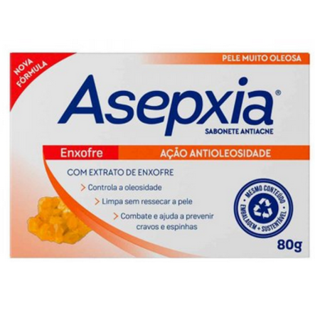 imagem do produto Asepxia Sabonete 90g Enxofre