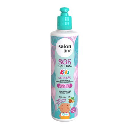 imagem do produto Ativador de Cachos Salon Line 300ml Sos Kids Definicao