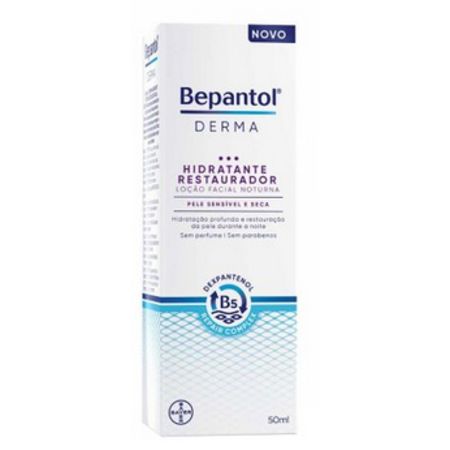 imagem do produto Bepantol Derma Locao 50ml Hidratante Restaurador Noturno