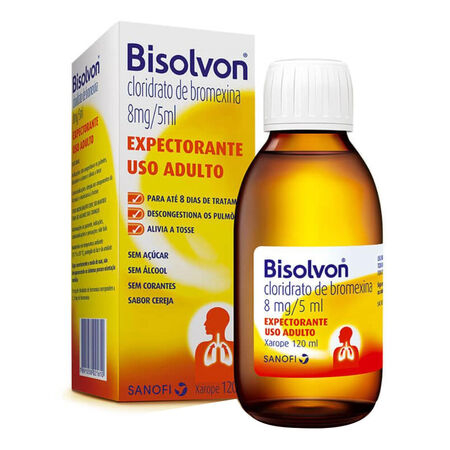 imagem do produto Bisolvon Xarope 120ml Adulto