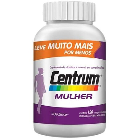 imagem do produto Centrum Mulher 150 Comprimidos