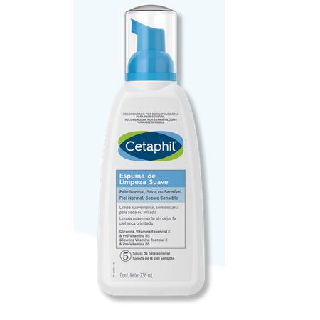 imagem do produto Cetaphil Espuma de Limpeza Facial 236ml