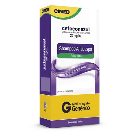 imagem do produto Cetoconazol Shampoo 100ml Cimed