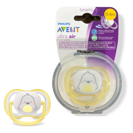 imagem do produto Chup Ultra Avent Air 0-6 Pinguim Scf086/26