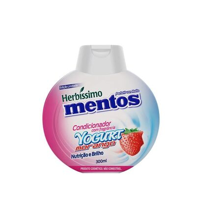 imagem do produto Cond Herb Mentos Yogurt Morango 300ml