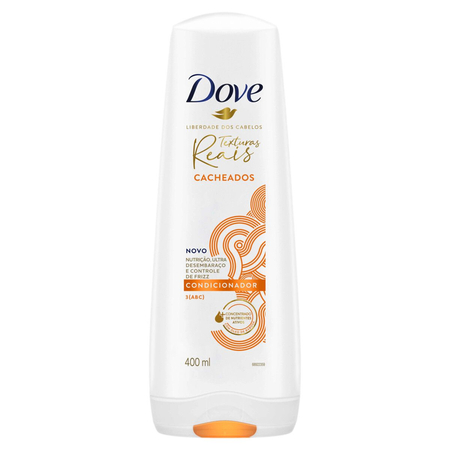 imagem do produto Condicionador Dove 400ml Texturas Reais Cacheados