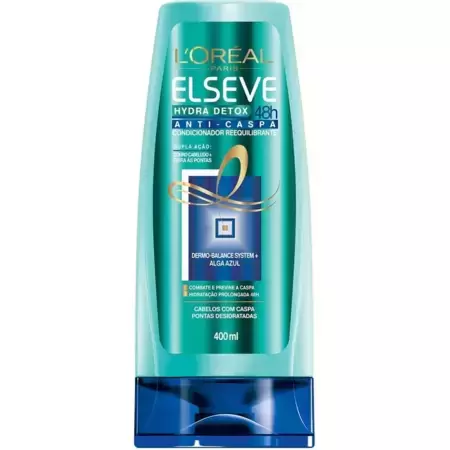 imagem do produto Condicionador Elseve 400ml Hydra Detox Zero Caspa