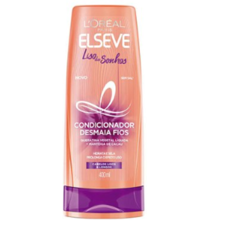 imagem do produto Condicionador Elseve 400ml Liso dos Sonhos