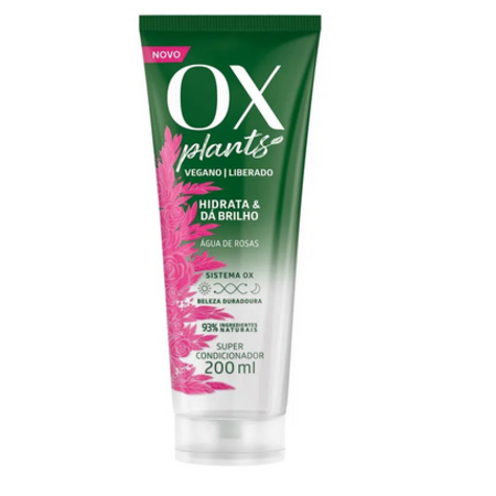 imagem do produto Condicionador Ox Plants 200ml Hidrata/brilho