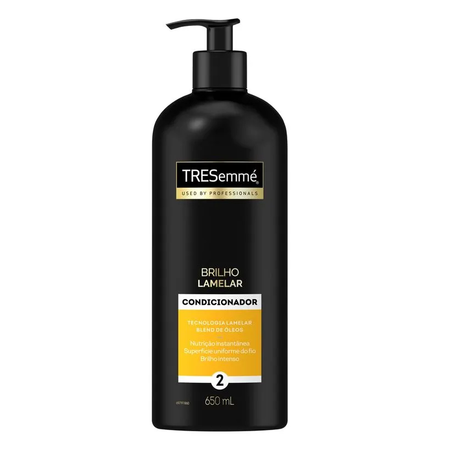 imagem do produto Condicionador Tresemme 650ml Brilho Lamelar