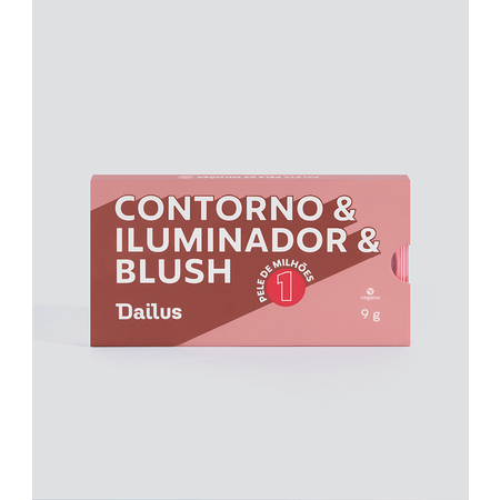 imagem do produto Contorno Blush Dailus Milhoes 1 9g