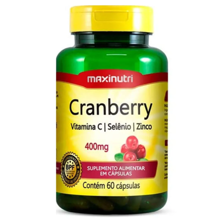 imagem do produto Cranberry 400mg 60 Capsulas