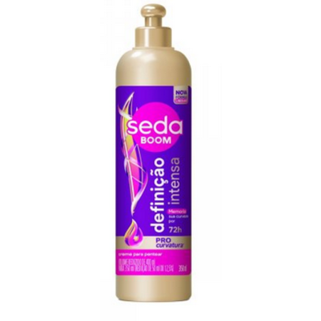 imagem do produto Creme de Pentear Seda Boom 350ml Defin Intensa