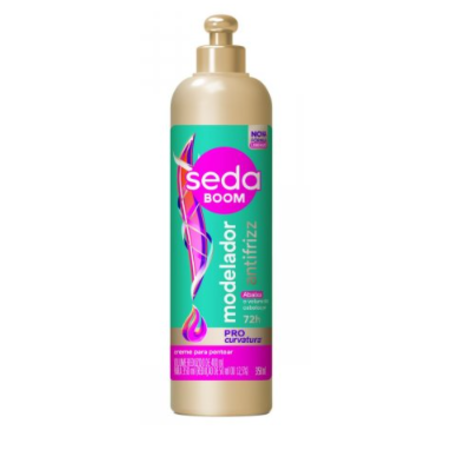 imagem do produto Creme de Pentear Seda Boom 350ml Modela Antifr