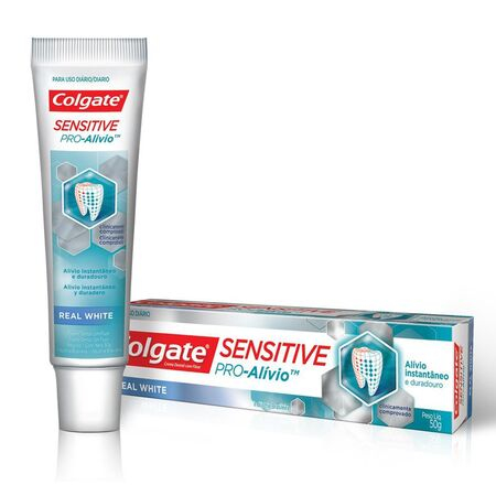 imagem do produto Creme Dental Colgate Sensitive Pro Alivio 50g Branqueador