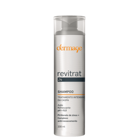 imagem do produto Dermage Revitrat Zn Shampoo Anticaspa 200ml