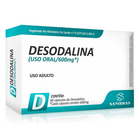 imagem do produto Desodalina 600mg 60cps