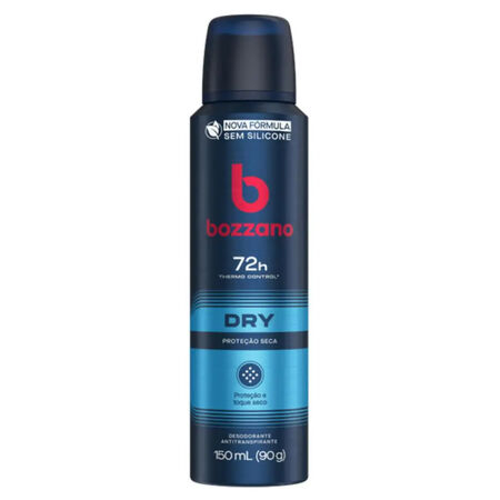 imagem do produto Desodorante Bozzano Aerosol 150ml Dry Protecao Seca