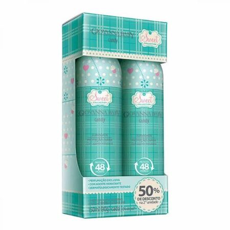 imagem do produto Desodorante Giov Baby Aero Candy 2un 150ml