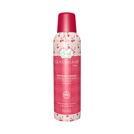 imagem do produto Desodorante Giovanna Baby Aerosol 150ml Cherry