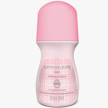 imagem do produto Desodorante Giovanna Baby Roll On 50ml Rosa