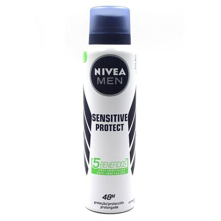 imagem do produto Desodorante Nivea Men Aerosol 150ml Sensitive Protect