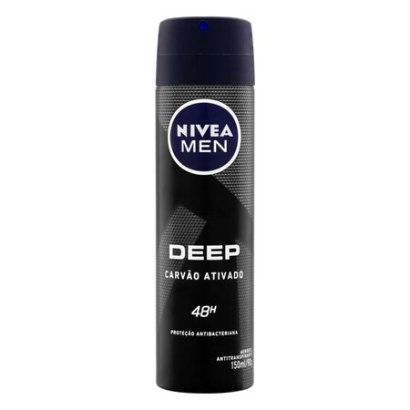 imagem do produto Desodorante Nivea Men Deep Aerosol 150ml Original