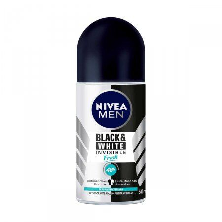 imagem do produto Desodorante Nivea Men Roll On 50ml Invisible Fresh