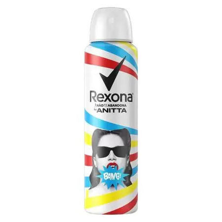 imagem do produto Desodorante Rexona Aerosol By Anitta 91g Bang