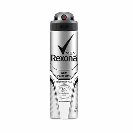 imagem do produto Desodorante Rexona Men Aerosol 150ml Sem Perfume