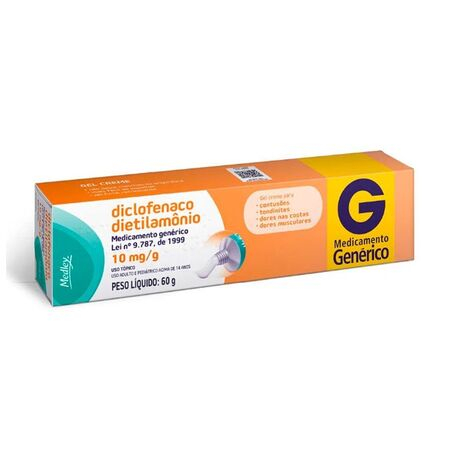 imagem do produto Diclofenaco Dietilamonio Gel 60g Medley