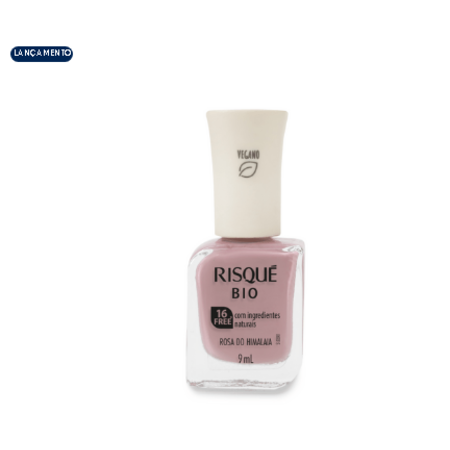 imagem do produto Esmalte Risque Bio Rosa do Himalaia 9ml