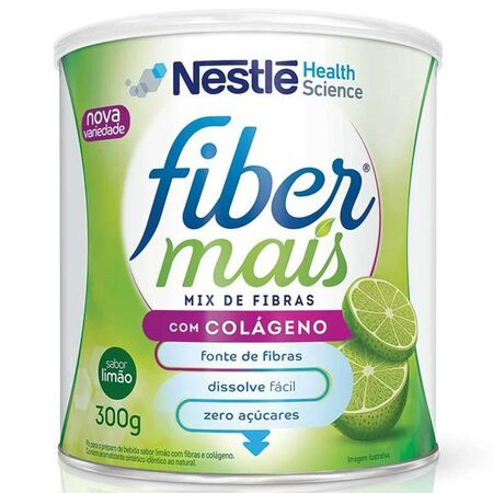 imagem do produto Fiber Mais Colageno 300g Limao