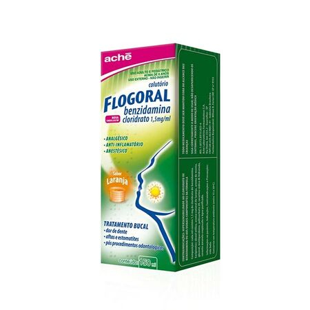 imagem do produto Flogoral Colutorio 150ml Laranja