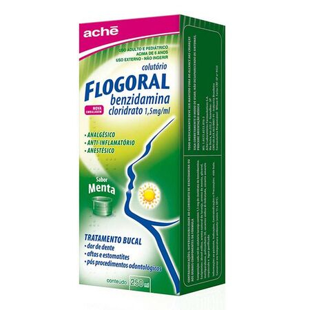 imagem do produto Flogoral Colutorio 250ml Menta