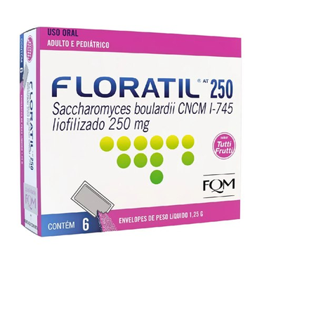 imagem do produto Floratil At 250mg 10 Capsulas