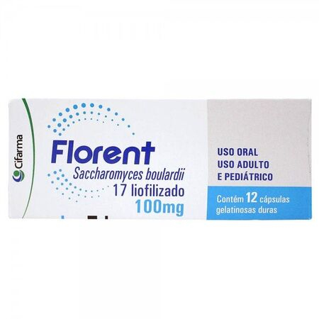 imagem do produto Florent 100mg 12 Capsulas