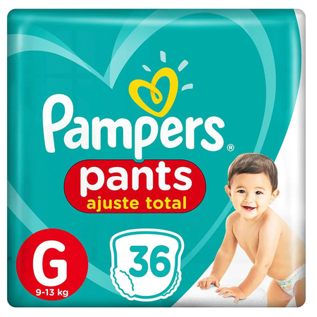 imagem do produto Fralda Pampers Pants Confort Sec Mega G 36un