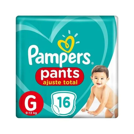 imagem do produto Fralda Pampers Pants Confort Sec Pacotao G 16un