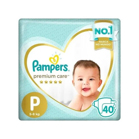 imagem do produto Fralda Pampers Premium Care Mega P 40un