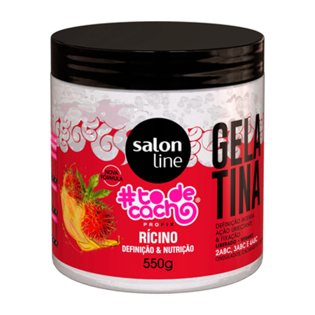 imagem do produto Gelatina S Line Todecacho Ricino  550g