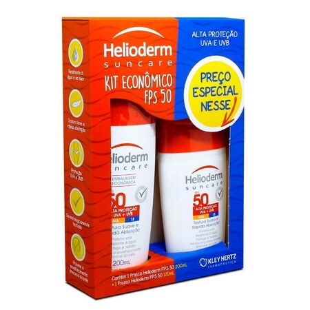 imagem do produto Helioderm Kit Fps 50 200+120ml Klh