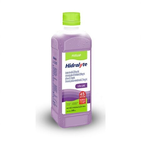 imagem do produto Hidralyte 500ml Uva